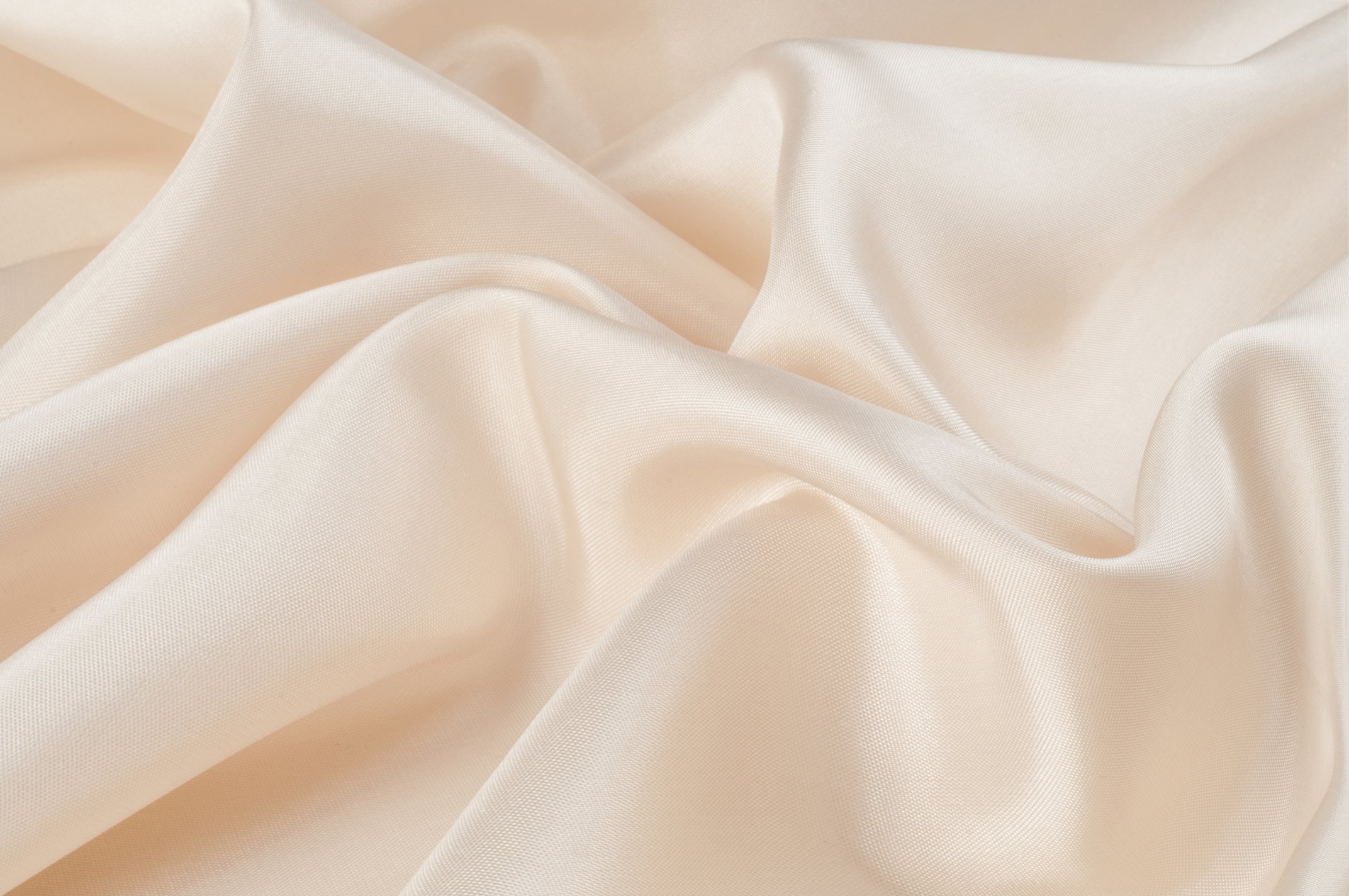 Fabric silk texture, creamy, pale beige